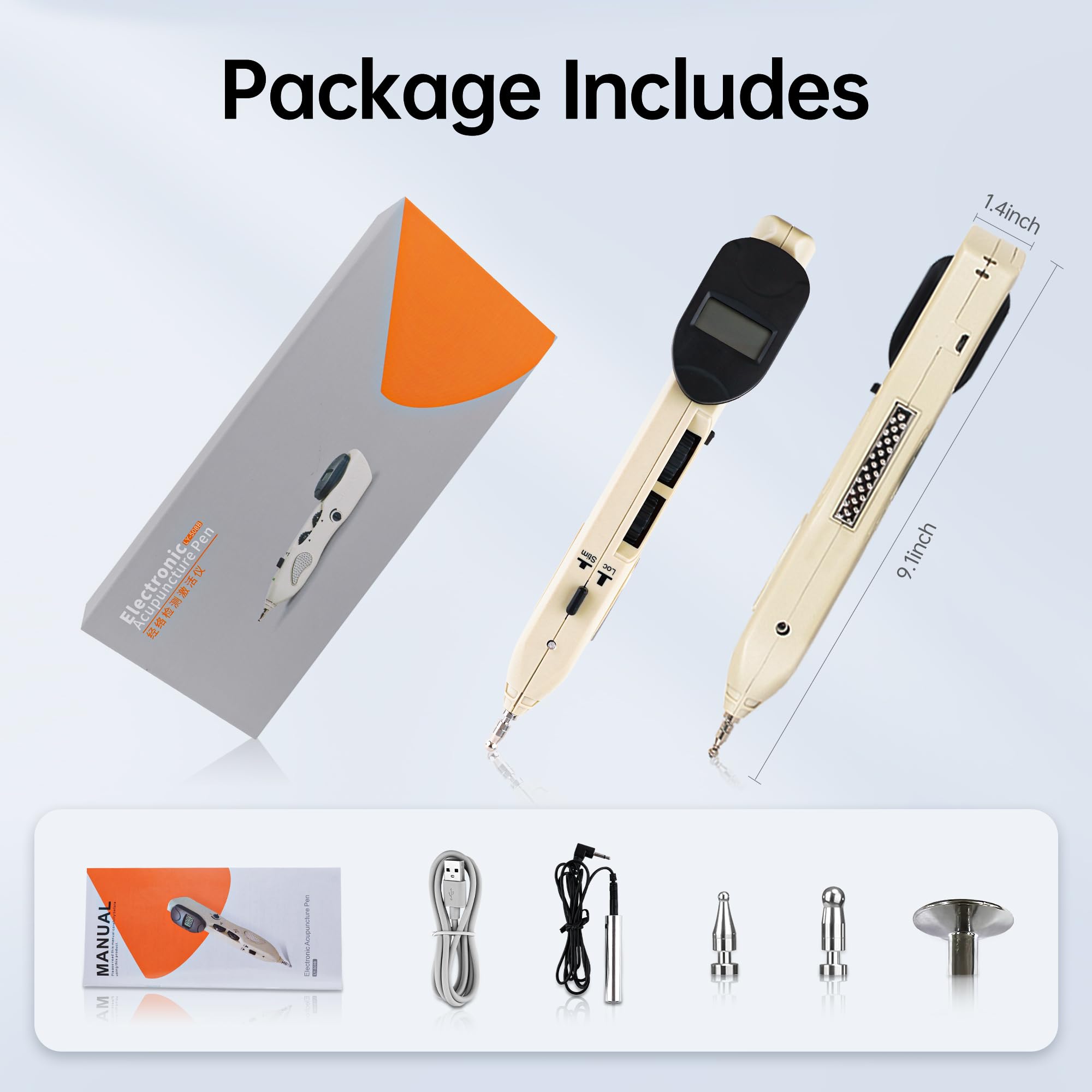 Leawell stylo acupression, poids produit léger, transport facile