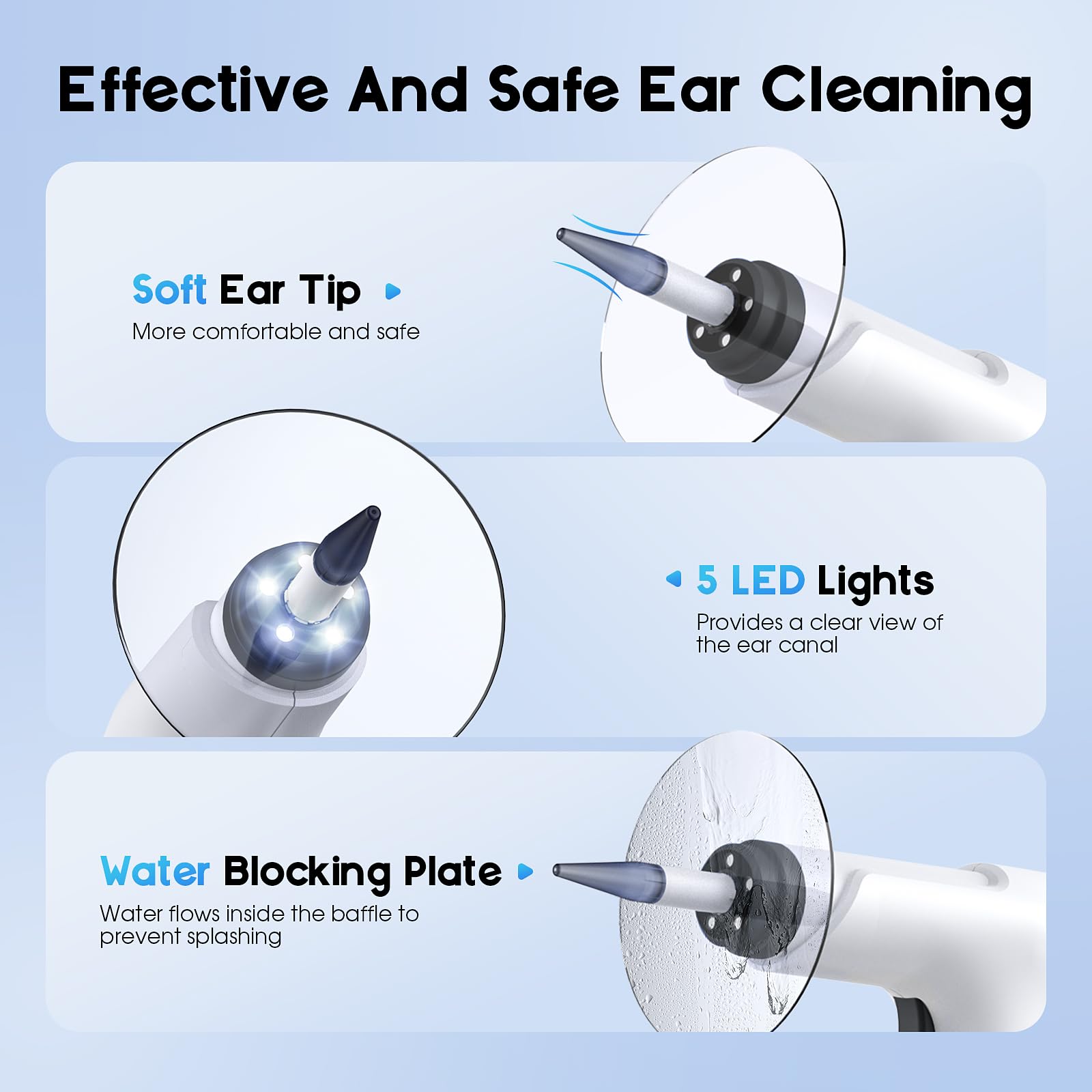 Lebbtl bassin oreille: support stable pour récupérer l'eau de lavage.