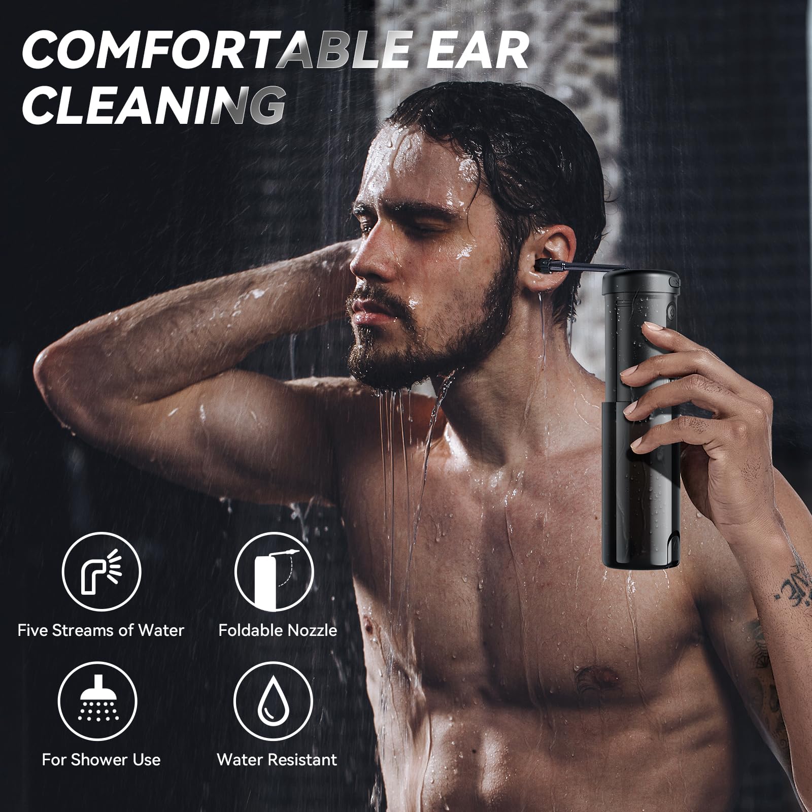 Nettoyeur Lebbtl, écran numérique clair pour contrôler les modes et la charge.