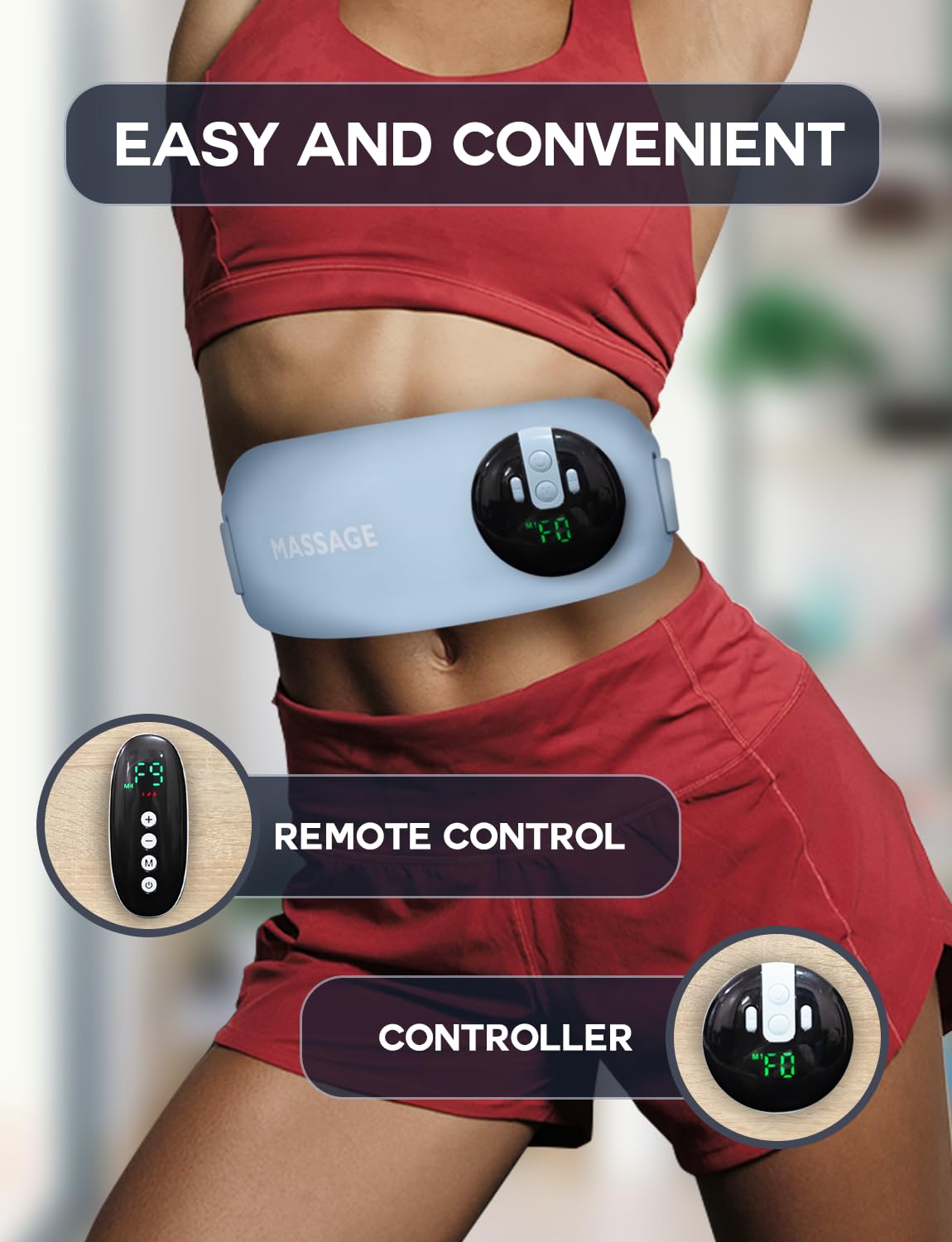 Leburry design compact – confort doux et contact agréable sur la peau.