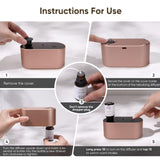 Lecdura Diffuseur Sans Eau Rose Gold – couverture jusqu'à 65 m²