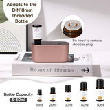 Lecdura Diffuseur Sans Eau Rose Gold – recharge rapide en 3 heures
