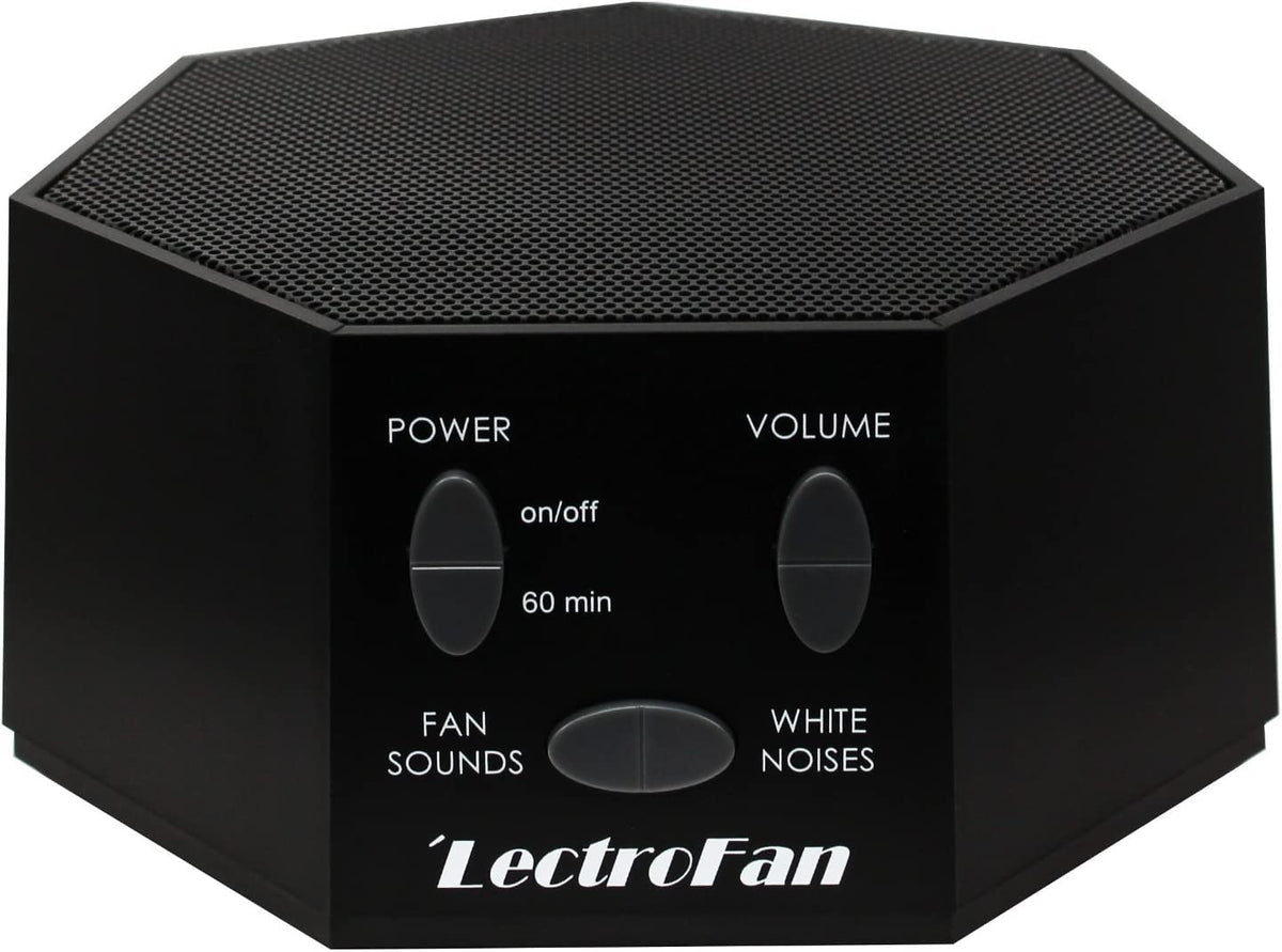 LectroFan Classic : boîtier noir compact pour une installation discrète et efficace.