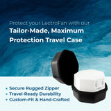 LectroFan étui voyage EVA silicone – protection amortissante lors des trajets.