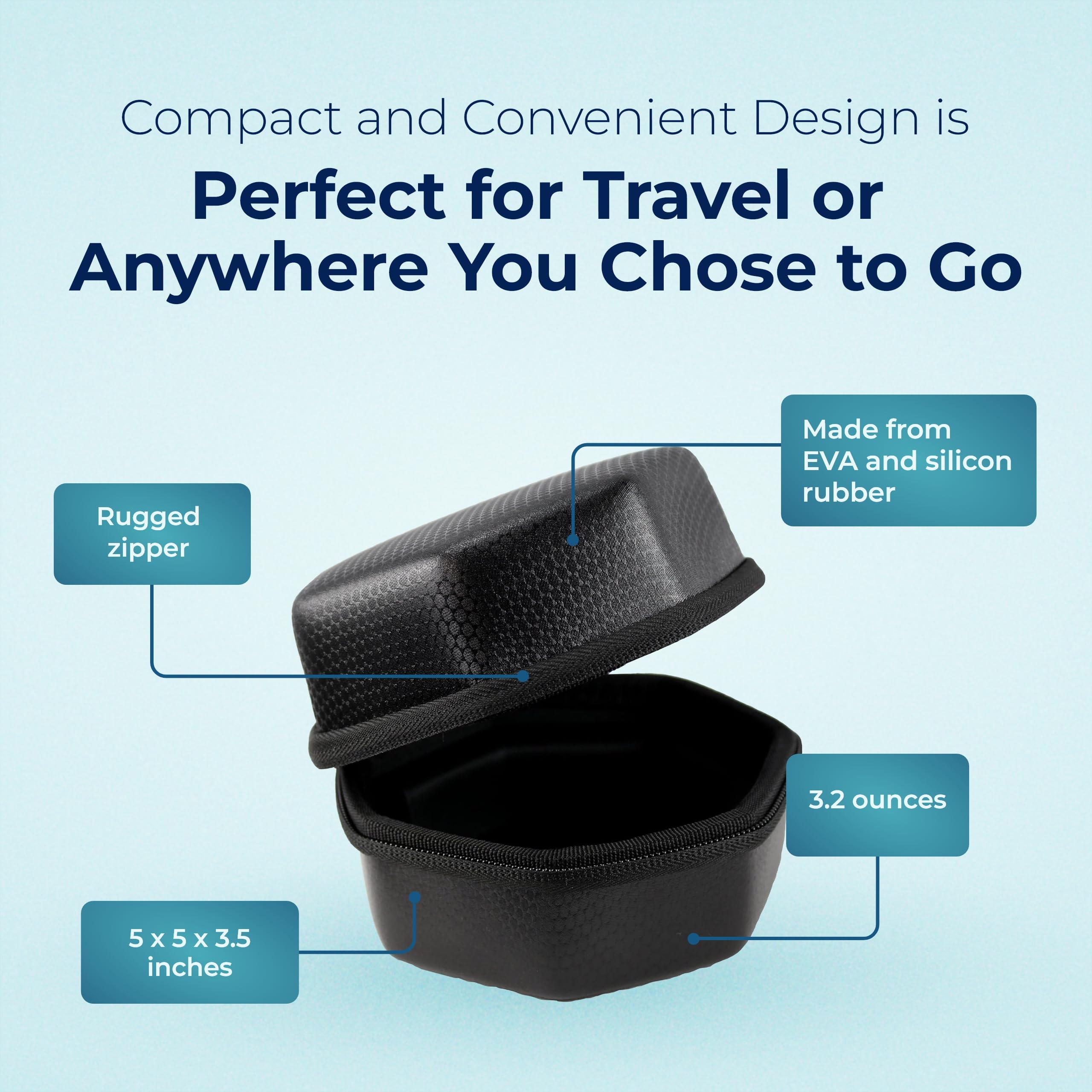 LectroFan étui voyage durable – protection fiable pour voyages et déplacements.