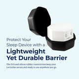 LectroFan étui voyage taille compacte – rangement discret en voyage.