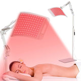 LEDINO panneau de thérapie lumière rouge pour le visage offre un teint plus lumineux.