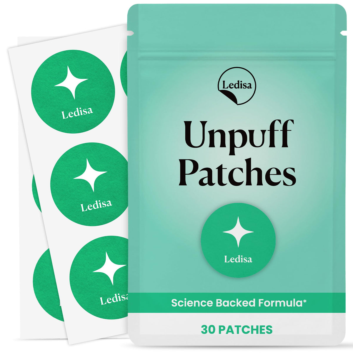 Patch Ledisa sur peau en appliquant pour soutenir la digestion