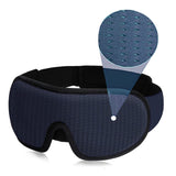 Leeken masque sommeil 3D bloquant lumière autour du nez, pour obscurité maximale.
