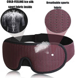Leeken masque espace oculaire 3D offrant espace et douceur pour les yeux.