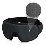 Leeken masque yeux 3D bloque la lumière pour obscurité totale.