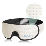 leeken masque-yeux 3D obscurité totale pour un sommeil profond