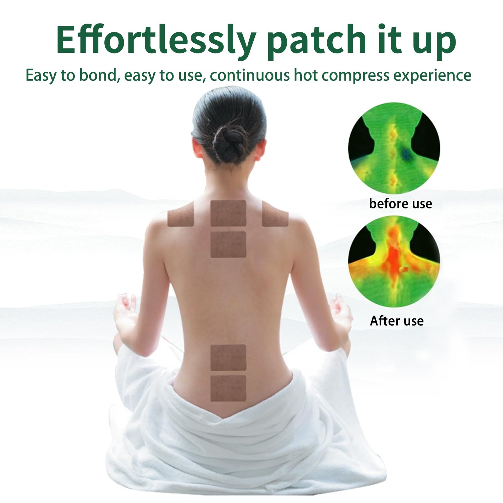 LEEYOINK chaleur durable – patchs moxibustion pour relâcher les muscles.