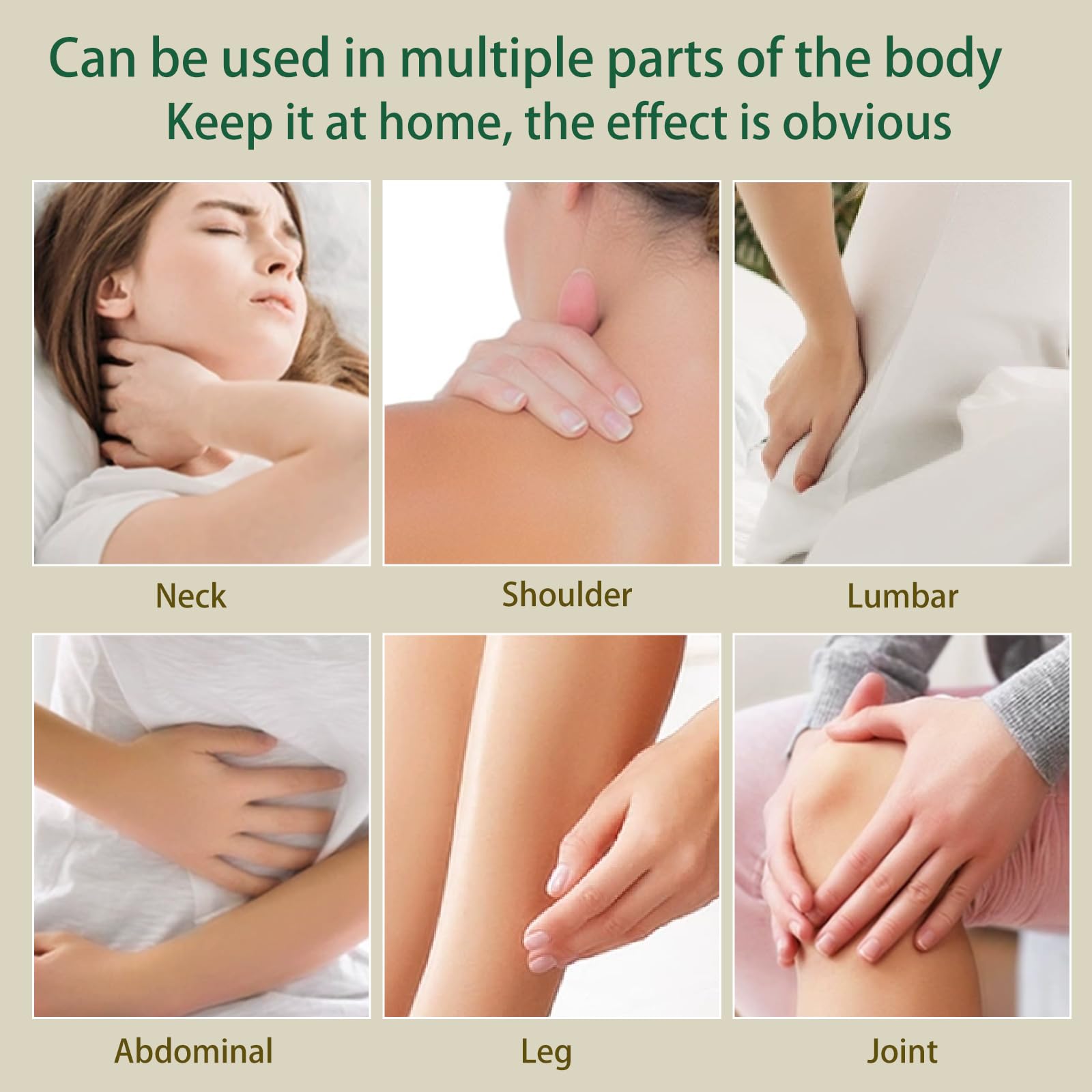 LEEYOINK patchs moxibustion – zones dos et épaules pour chaleur locale.