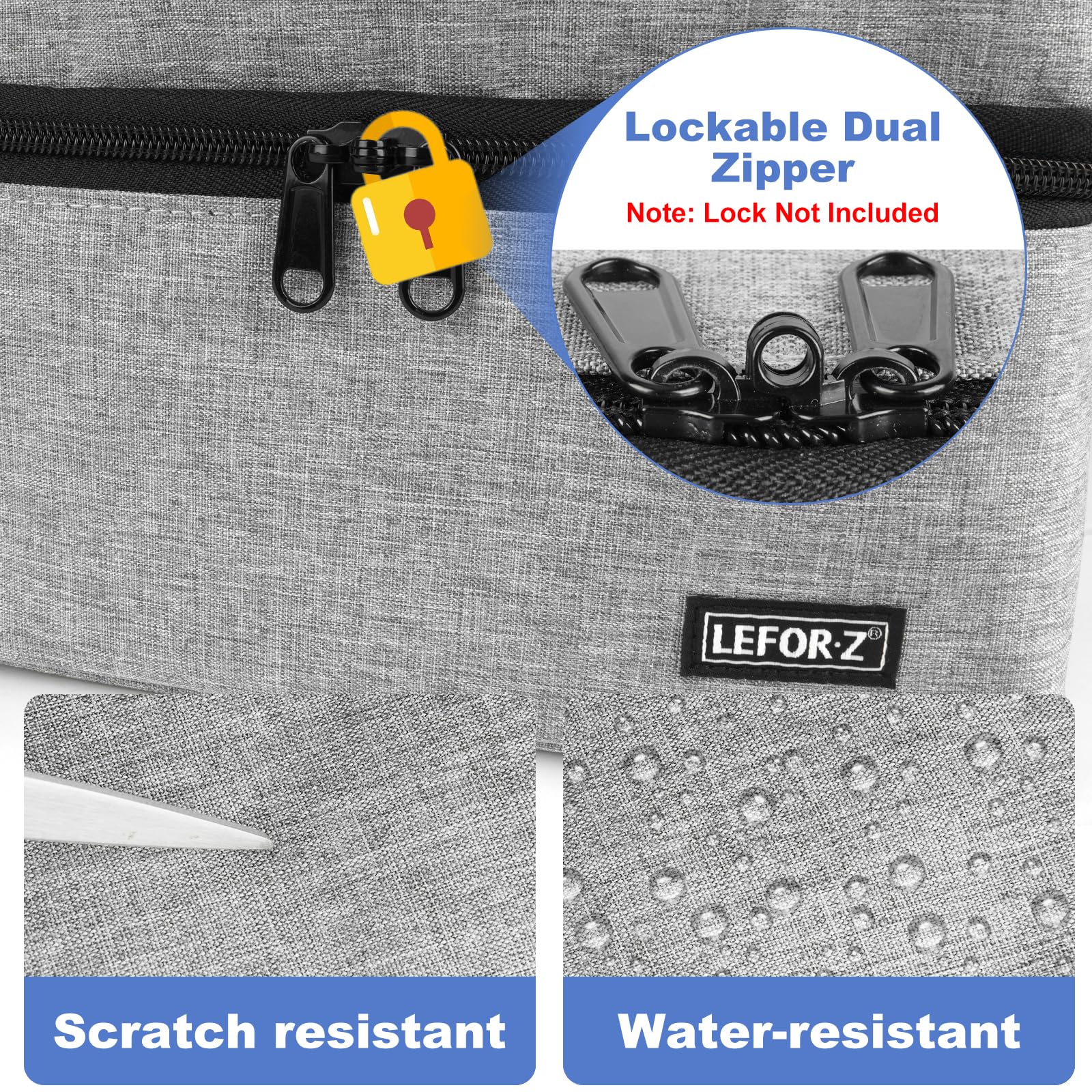 LEFOR·Z poignée supérieure pratique pour porter le sac lors des déplacements.