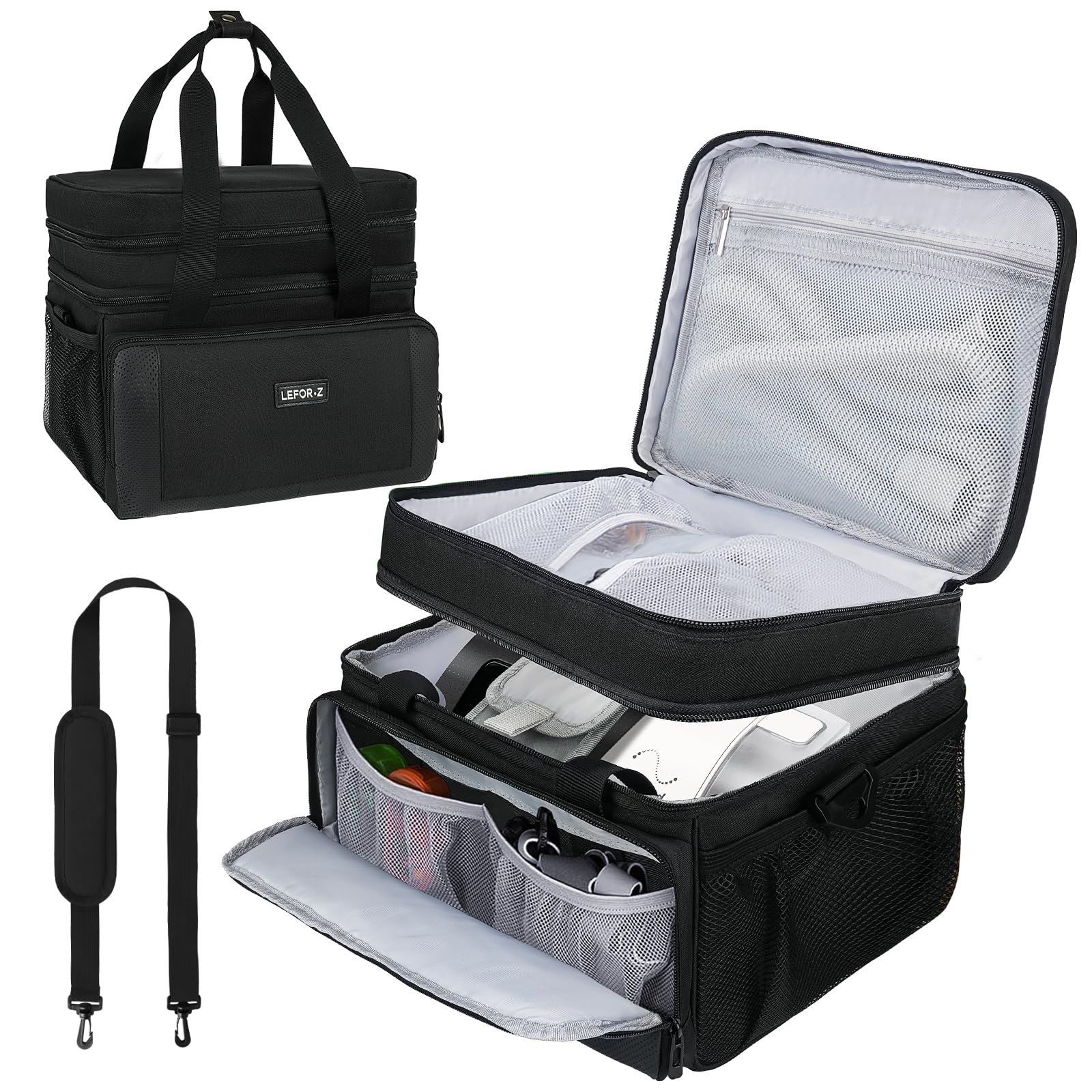 LEFOR·Z sac-transport-cpap-airsense-11 : transport sûr de votre CPAP en voyage.
