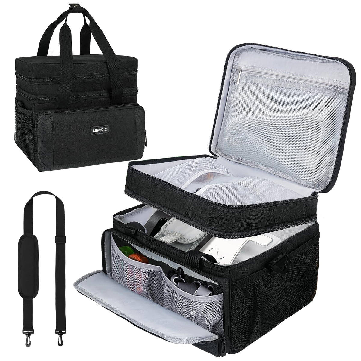 LEFOR·Z sac-transport-cpap-airsense-11 : transport sûr de votre CPAP en voyage.