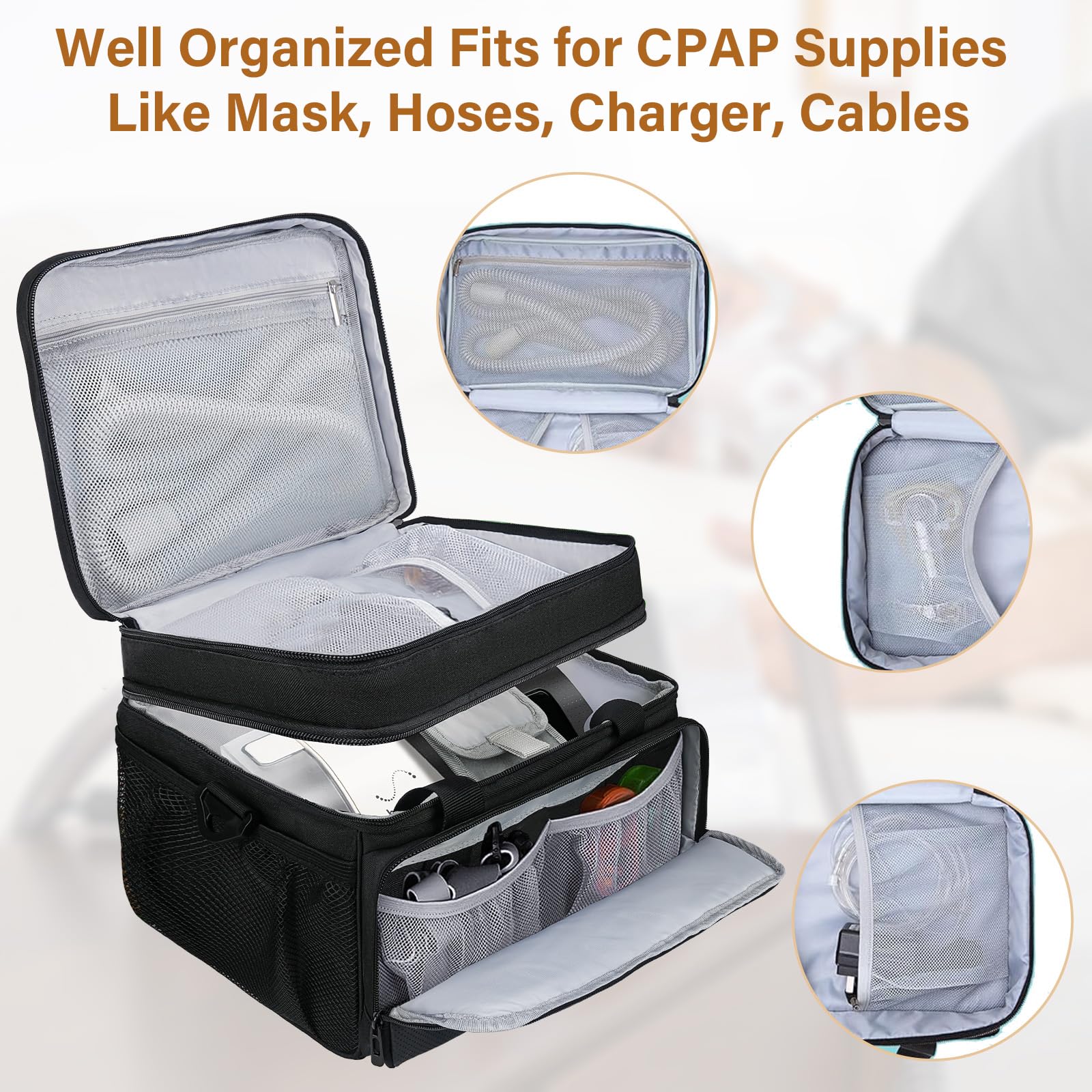 LEFOR·Z sac-transport-cpap-airstart-10 : protection et rangement lors des déplacements.
