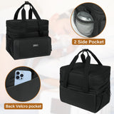 LEFOR·Z sac-transport-cpap-luna-g3 : double couche pour séparer machine et fournitures.