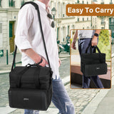 LEFOR·Z sac-transport-cpap-xt-fit : sangle d’attache et compartiments sécurisés.