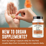 Capsules sans goût, faciles à avaler et pratiques pour la routine.