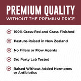 Left Coast Performance emballage fabriqué aux États-Unis, contrôle qualité cGMP.