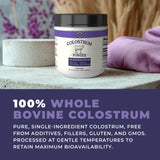 Colostrum Left Coast Performance — promesse Veau d’abord garantit un colostrum de qualité