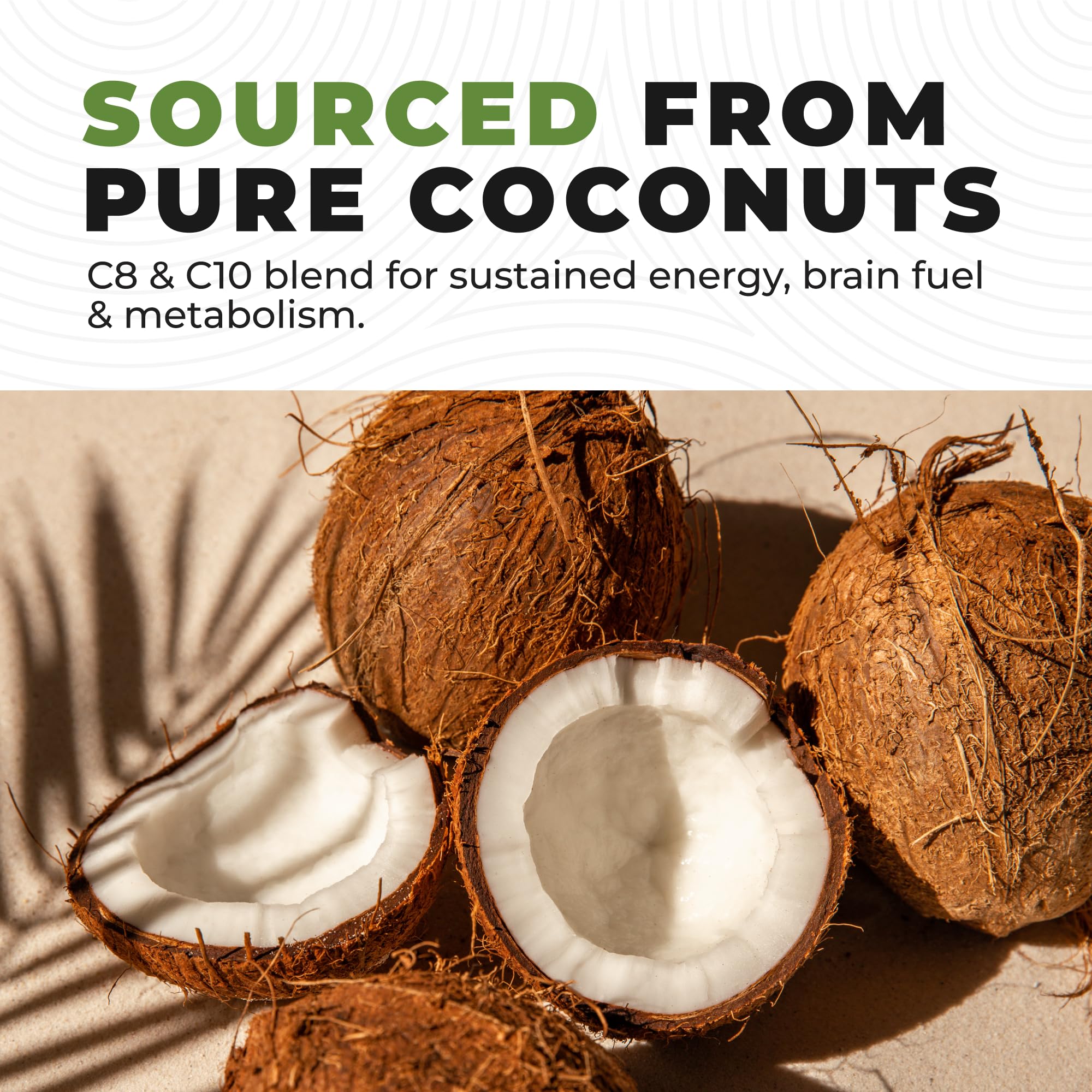 Huile MCT sans palme, choix responsable et durable.