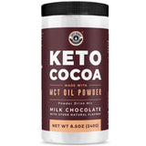 Left Coast Performance Keto Cocoa, poudre chocolat chaud crémeux et faible en glucides, idéal pour gourmands sans sucre