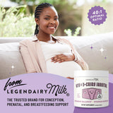 Boîte Legendairy Milk Inositol pur — présentation pratique et lisible.