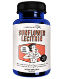 Bouteille Legendairy Milk Lécithine Tournesol 1200 mg avec gélules faciles à avaler.