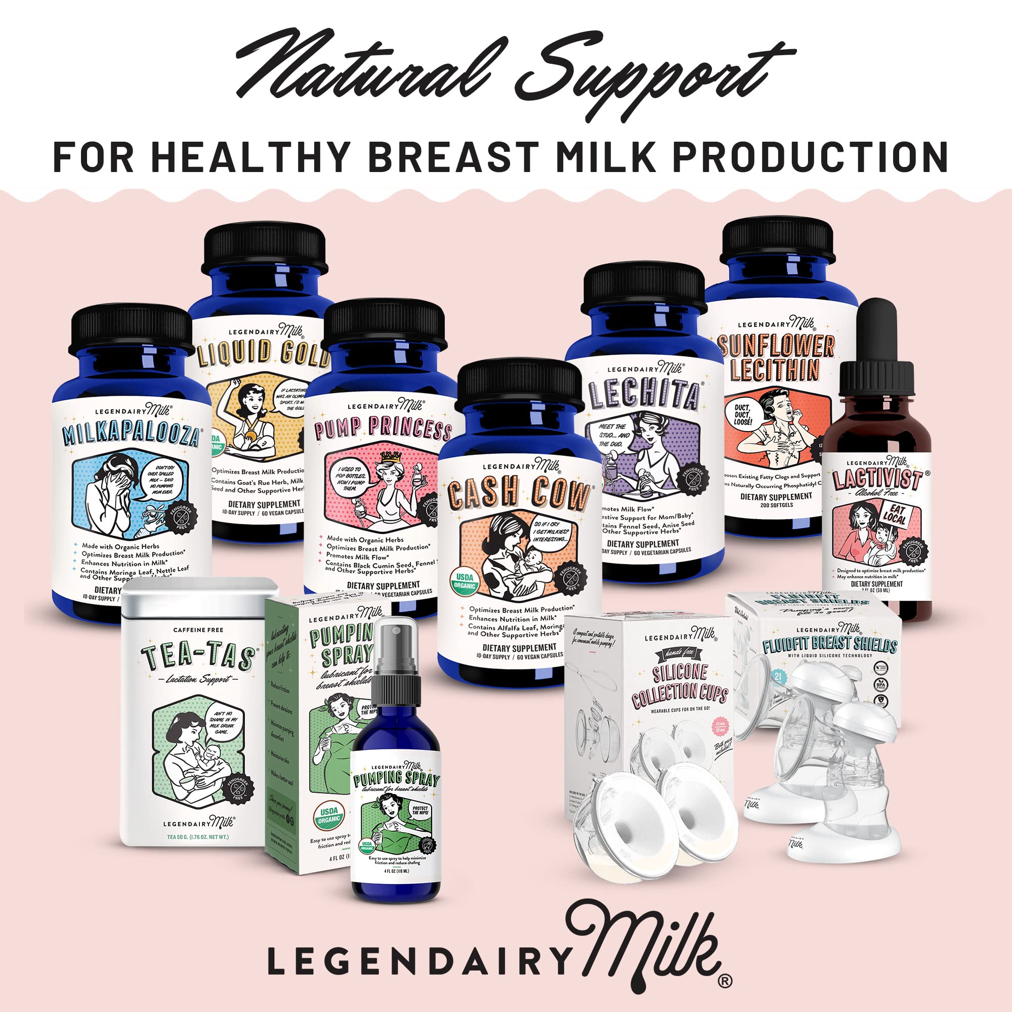Legendairy Milk utilisation biberon pour maman allaitante