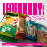 Legendary Foods barre chocolat-au-lait, gourmand sans compromis.