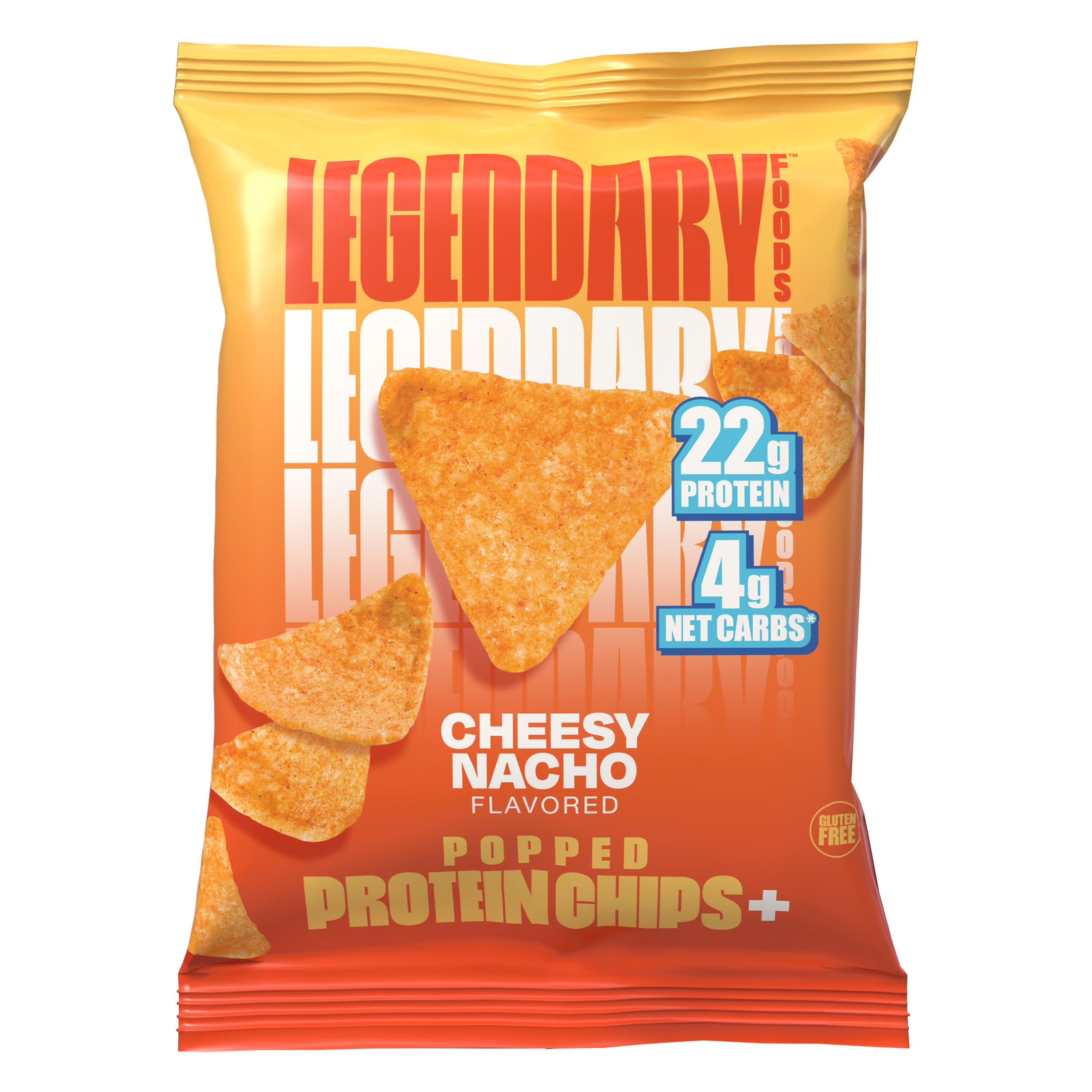 Legendary Foods Cheesy Nacho: portions faciles pour boîte-repas et pause après entraînement.