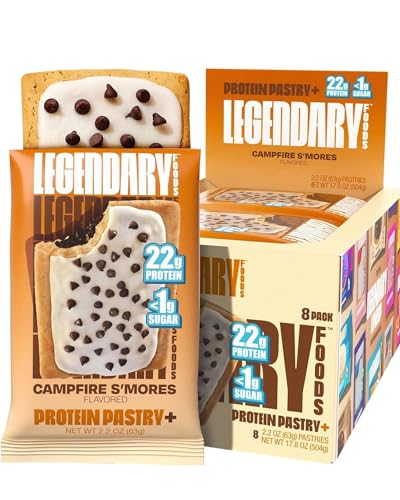 Legendary Foods pâtisserie protéinée 22g, texture gourmande pour collation rapide