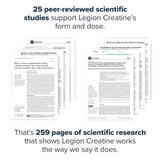 LEGION Créatine micronisée – énergie potentielle avant l’entraînement pour maintenir l’intensité.
