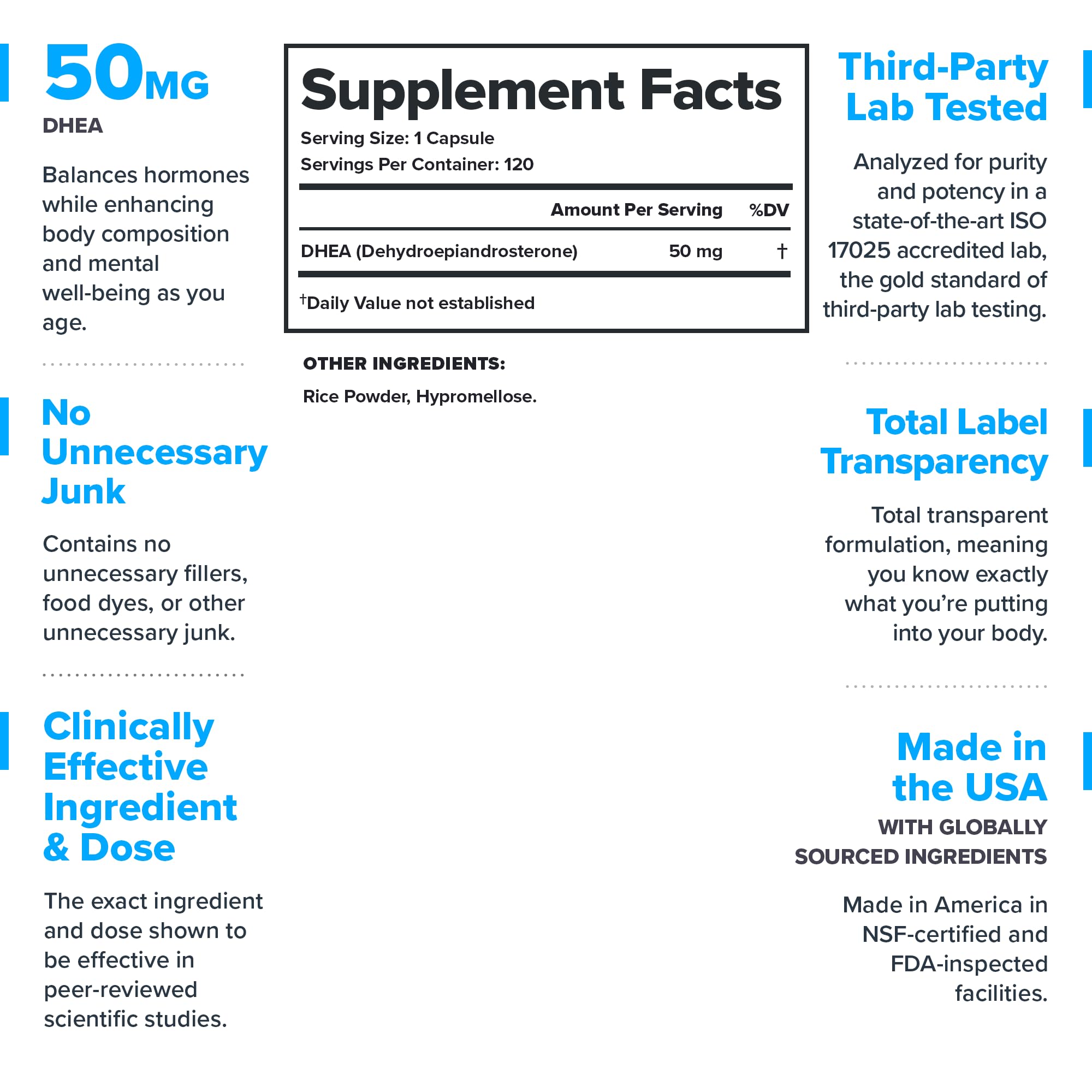 LEGION DHEA 50 mg – Gélules visibles, peut soutenir l énergie et la vitalité au quotidien.