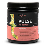 Legion Pulse bouteille preworkout prête à booster l'énergie.
