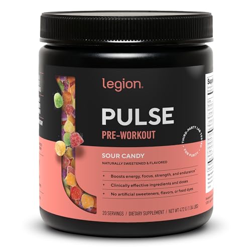 Pulse de LEGION : bouteille prête à l’entraînement, énergie soutenue et goût naturel.