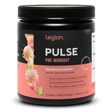 Pulse Preworkout LEGION – poudre: énergie soutenue pour entraînement intense.