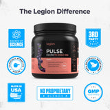 LEGION Pulse – verre-melange, prêt pour l’entraînement sans tremblements ni chute d’énergie.