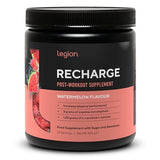 LEGION Recharge - boîte du produit illustrant récupération naturelle après l’entraînement.