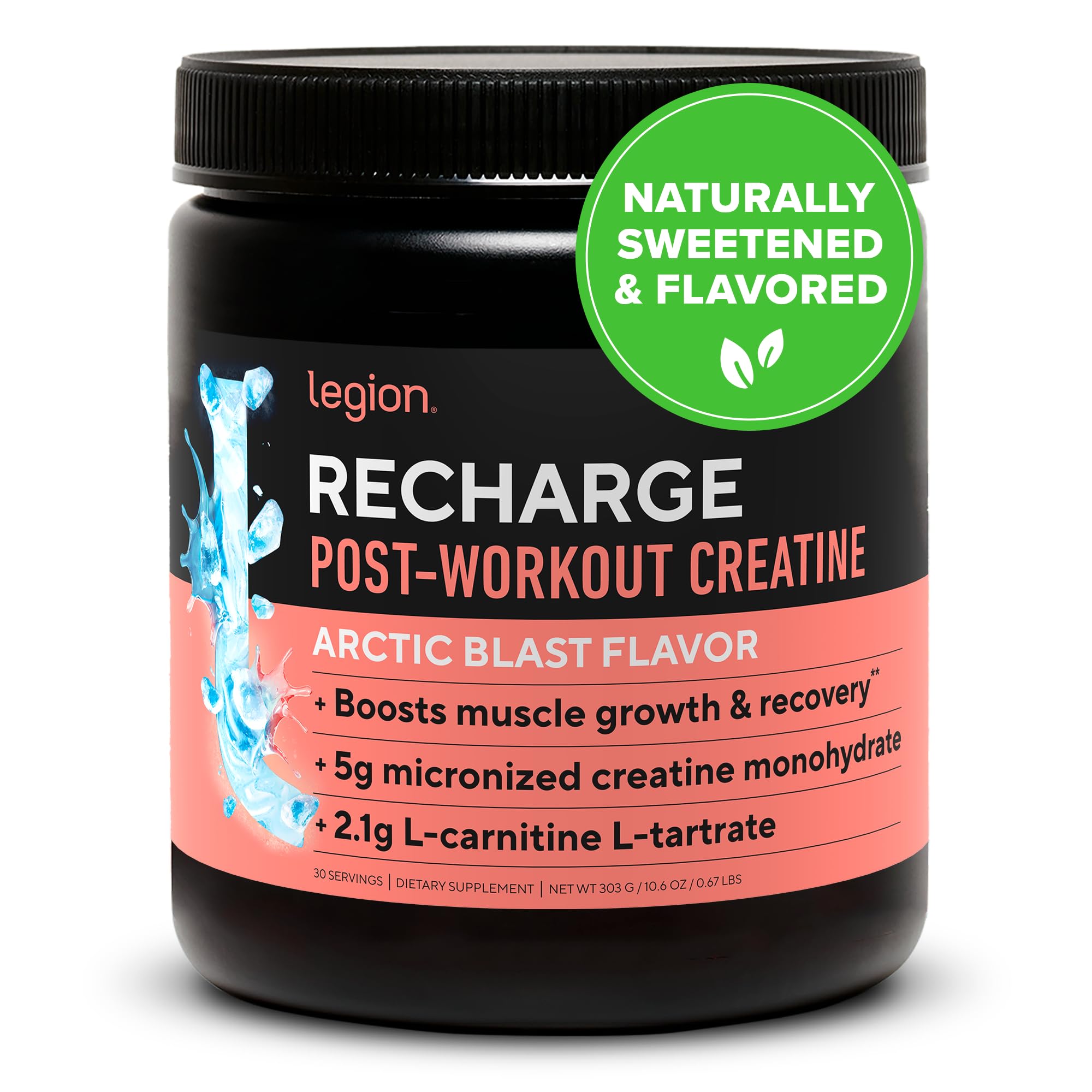 LEGION Recharge poudre récupération Arctic Blast pour muscles après l'entraînement