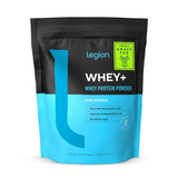 Portion de 22 g de protéine Legion Whey+ isolate, soutien potentiel