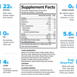 LEGION Whey+ Isolate, cuillère-mesure précise pour doser facilement et sans gaspillage.
