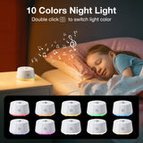 Lampe LED LEICEX nuit à 10 couleurs pour une ambiance cosy.