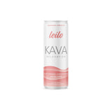 LEILO bouteille pétillante au kava-framboise hibiscus offrant une détente douce