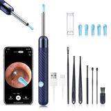 LEIPUT kit d'extraction d'oreille avec caméra 1080p pour une inspection claire.