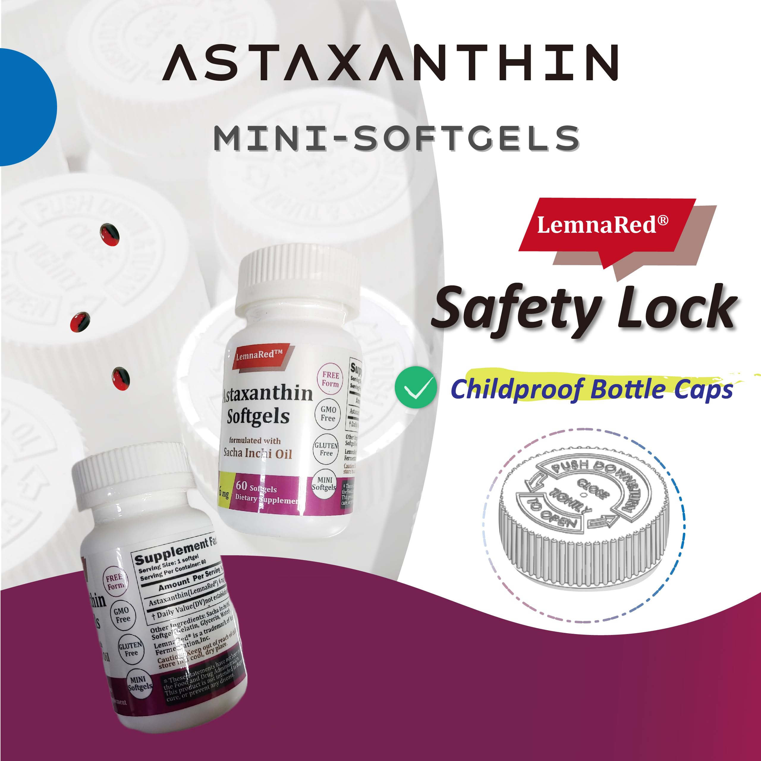 Boîte LemnaRed de 60 capsules molles prête à l’emploi.