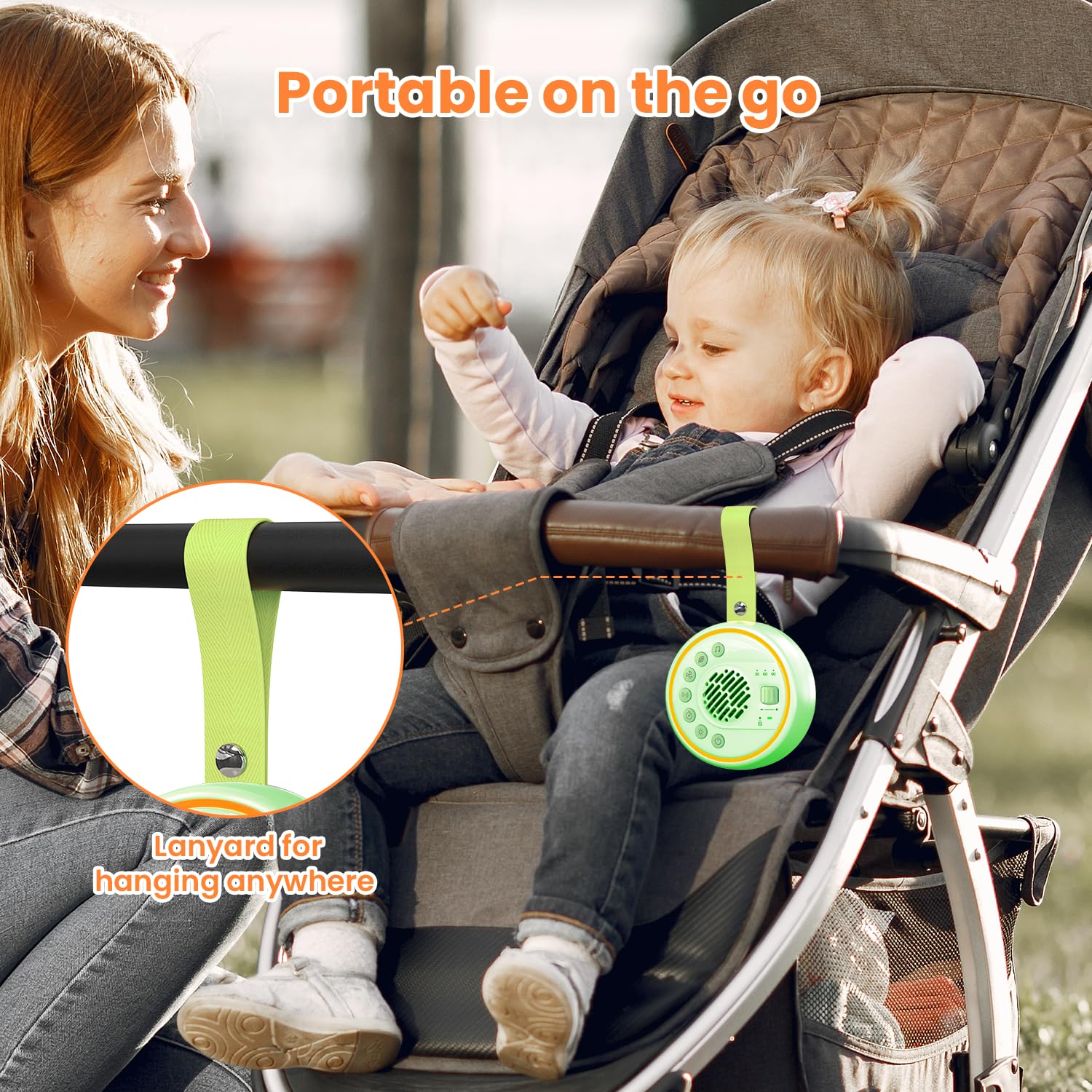 Lemnoi design compact et sangle pour voyager facilement.